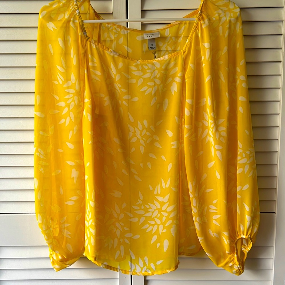 Long sleeve blouse